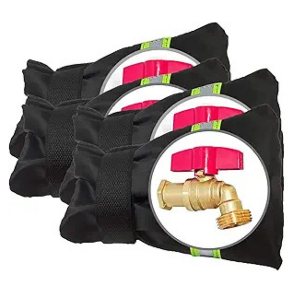 4-Pack 8.5" x 6.1" Winter Waterproof Outdoor Faucet Covers