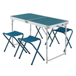 Decathlon Camping Folding Table with 4 Chairs