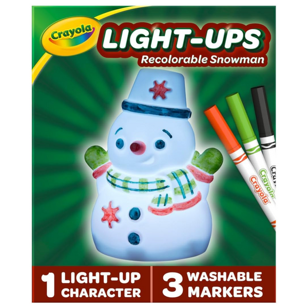 Crayola Light-Ups – Snowman, Light Up Snowman