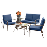 Mainstays Stanton 4-Piece Outdoor Patio Conversation