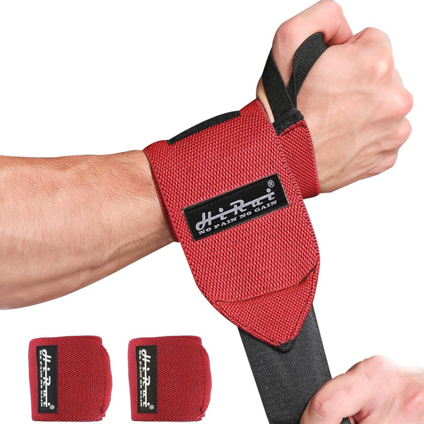 18" Weightlifting Professional-Grade Wrist Wraps