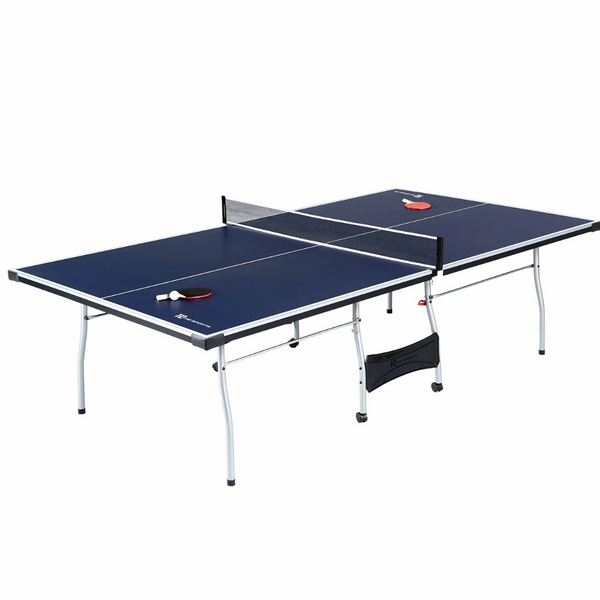 MD Sports Official Size Table Tennis Table w/ Paddles and Balls (3 colors)