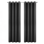 Joydeco 2 Panels Thermal Insulated Blackout Long Curtains