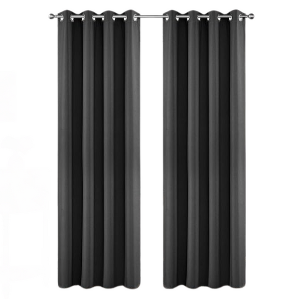 Joydeco 2 Panels Thermal Insulated Blackout Long Curtains