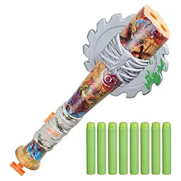 Nerf Zombie Strikeout Dart Blaster With 8 Elite Darts
