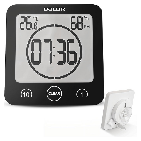 Baldr Digital Shower Clock with Timer
