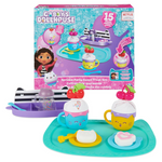 Gabbys Dollhouse Cocoa Party Set With Fruit & Sprinkles For Kids
