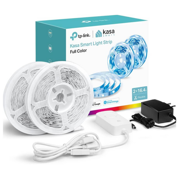 TP-Link Kasa Smart 32.8ft Multicolor LED Light Strip