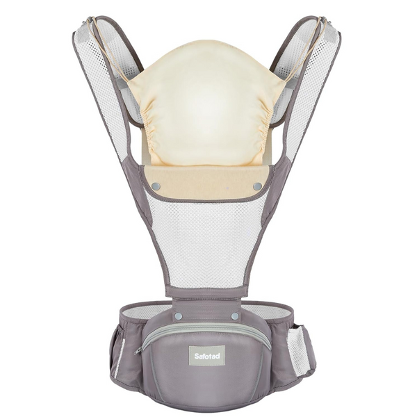 Safotad 4-in-1 Ergonomic Baby Carrier With Hip Seat