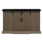 60" HDC Kerrington Media Console TV Stand With Electric Fireplace (Various)