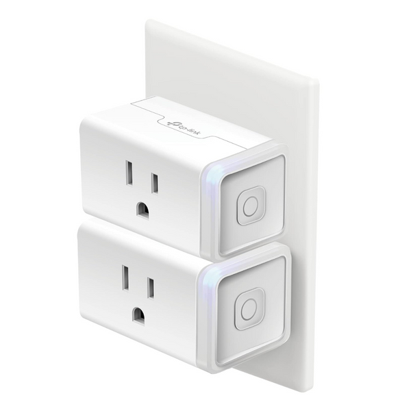 2-Pack TP-Link Kasa Smart WiFi Outlet Plug (HS103P2)