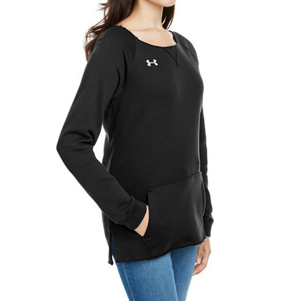 2-Pack Under Armour Women's Hustle Fleece Crewneck Sweatshirt (Various)