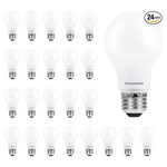 24-Count 9W SYLVANIA Eco 750 Lumens LED A19 Light Bulb