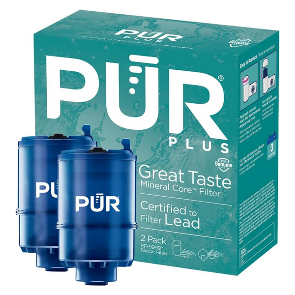 2-Pack PUR PLUS Faucet Mount Water Replacement Filter