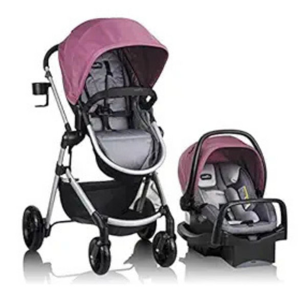 Evenflo Pivot Modular Travel System With LiteMax Infant Car Seat