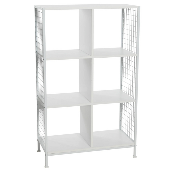 Household Essentials Trellis Open Storage Bookshelf