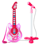 BCP 19" Kids Flash Guitar Toy With Microphone & Stand (6 Colors)