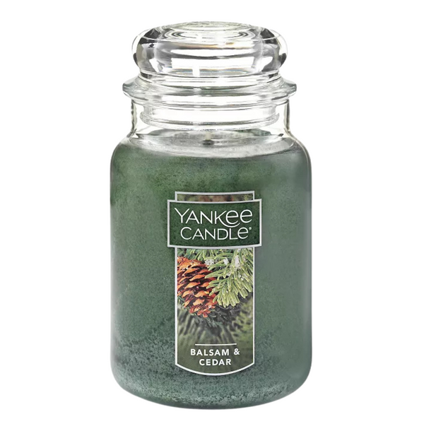 Yankee Candle Balsam & Cedar Original Large Candle Jar