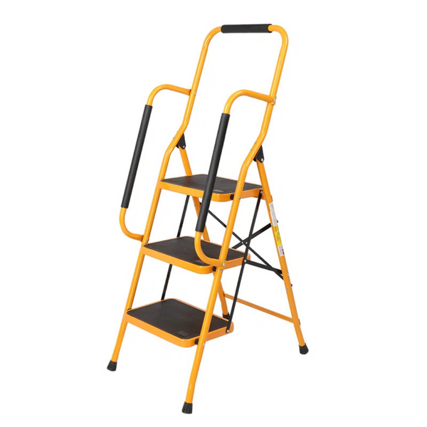WFX Utility Barrister 3 Step Steel Lightweight Folding Step Stool