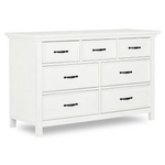 Belmar Wooden Seven Spacious Drawers Double Dresser