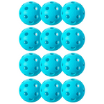 12-Pack Franklin Sports X-26 Indoor Pickleballs (Blue)