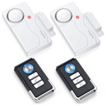 2-Pack Magnetic Door Alarms Sensors Chimes For Kids Safety