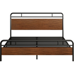 SHA CERLIN King Size Rounded Under-Bed Storage Corner Bed Frame