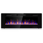Costway Electric Remote Control 5100 BTU 50" Wall Electric Fireplace