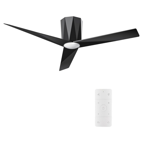 Roomratv 52" Modern Low Profile Mount Ceiling Fan