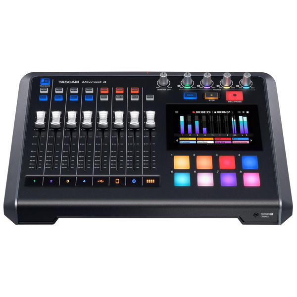 Tascam Mixcast 4 Podcast Studio Mixer Station