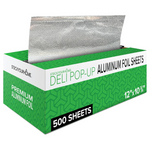 500-Count Pre-Cut Deli Aluminum Foil Sheets