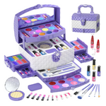 56-Pieces Kids Washable Non-Toxic Makeup Set