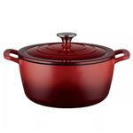 Food Network 5 Quart Enameled Cast-Iron Dutch Oven (Various Colors)