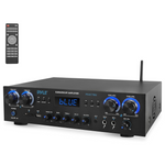 Pyle Bluetooth 4 Channel Home Audio Theater Amplifier Stereo Receiver