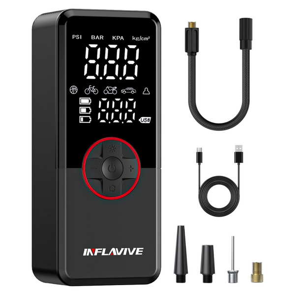 Portable 150PSI Cordless Tire Inflator With LCD Screen