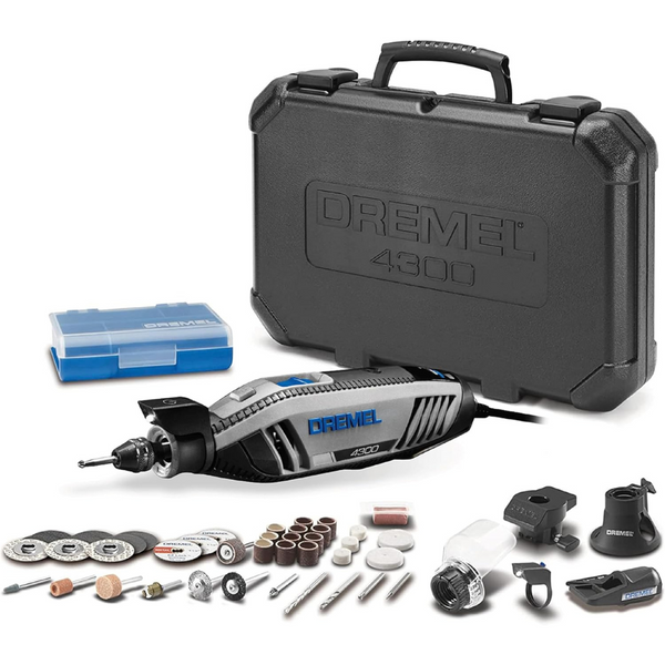 Dremel 4300-5/40 High Performance Rotary Tool Kit with LED Light
