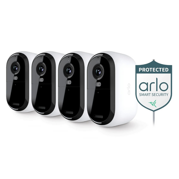 Arlo Essential 4-Camera Outdoor Wireless 2K Security Camera