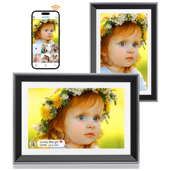 10" Smart WiFi Digital Picture Frame With HD IPS Touch Screen