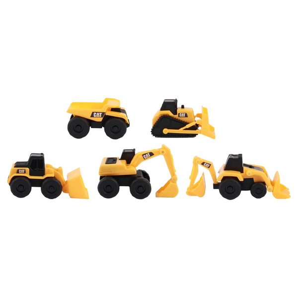 5-Pack Cat Construction Little Machines Great Cake Toppers