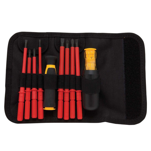 10-Piece Dewalt Vinyl Grip Insulated Screwdriver Set (DWHT66417)