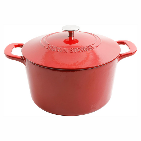 Martha Stewart Gatwick 7Qt Enamel Cast Iron Dutch Oven