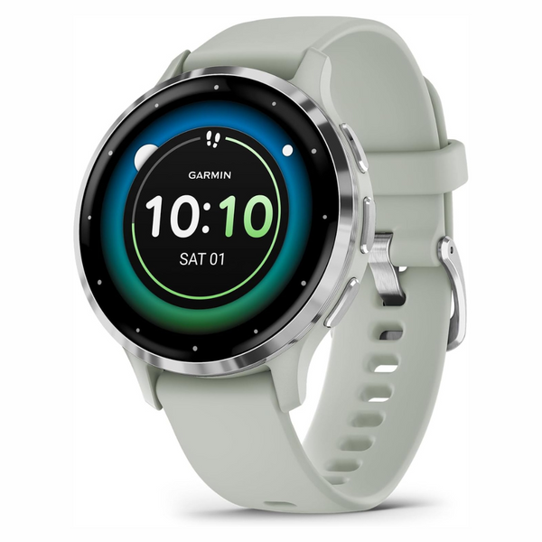 Garmin Venu 3S Silver Bezel 1.2" Amoled Touch Display Smart Watch