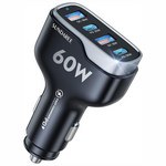 SUNDAREE 60W USB Multiport Car Charger