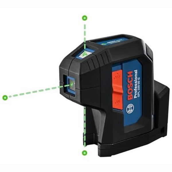 Bosch GPL100-30G 125ft 3-Point Self-Leveling Laser Mount