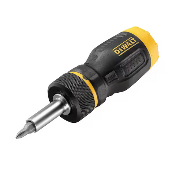 7-Piece DEWALT Multi-Bit Ratcheting Stubby Screwdriver Set