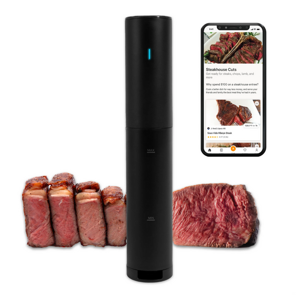 800W Anova Culinary Sous Vide Precision Cooker Mini Lite (Black)