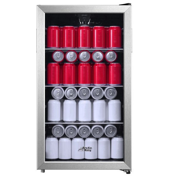 Arctic King 115 Can Beverage Stainless Steel Fridge & Cooler