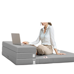 BestGlory Portable Queen Foldable 4" Folding Mattress With Cover