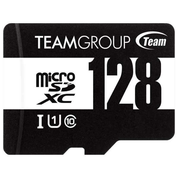 Team Group 128GB MicroSDHC Card With Adapter