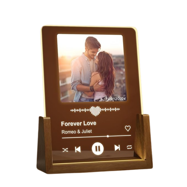 Personalized Spotify Plaque